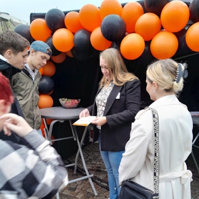 Den 25 augusti medverkade Accepta Vi på Matfestivalen i Skövde